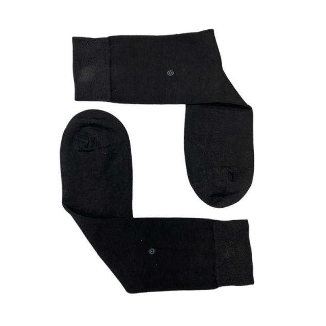 Bambu Uzun Karışık Desenli Çorap 12'li